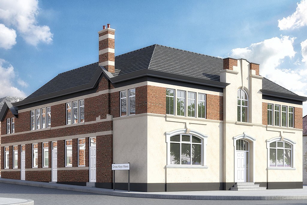 Luxury New build Cross Key Mews, located in Pontefract. Situated in the heart of Pontefract this former public house has been transformed into 5 mews homes which all feature a high-quality specification that hosts an abundance of luxury features.