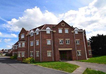 Luxury New build Bessacarr Court, located in Doncaster. Positioned to provide for all residents, Basscarr Court offers 12 apartments that come equipped with a multitude of advanced features, whilst being a stone's throw from multiple amenities. 